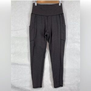 American Eagle The Everything Pocket Legging Gray Cotton Blend. Curvy size M